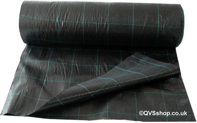 2M x 50M GARDEN LANDSCAPE MEMBRANE Weed Stop Fabric Sheet Driveway